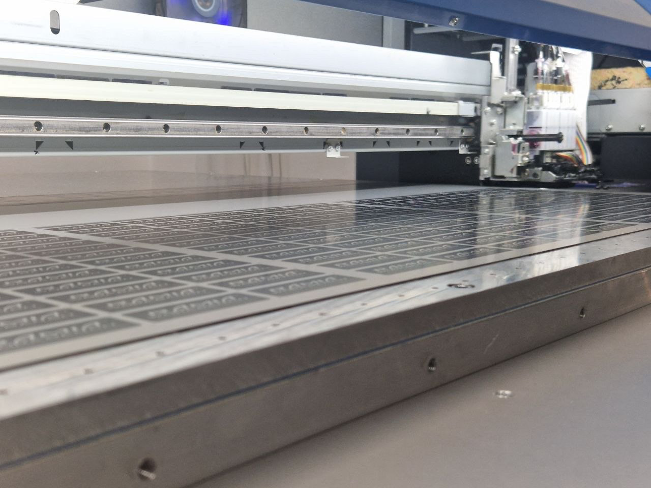 Industrial printer for anodised printing